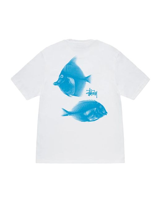Tシャツ・カットソー STUSSY Men's X-Ray Fishin Tee STÜSSY X-RAY FISHIN TEE