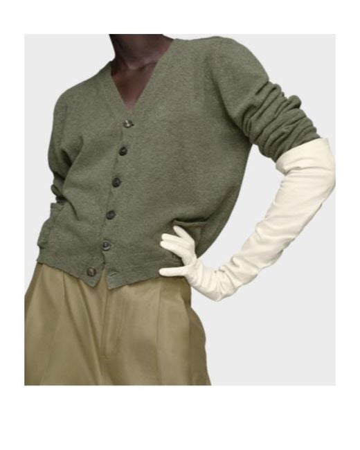 Maison Margiela Green Cardigans