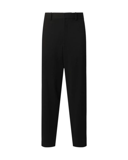 The Row Black Belt-Loop Casual Pants for men