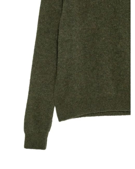 Dries Van Noten Green Classic Sweater for men
