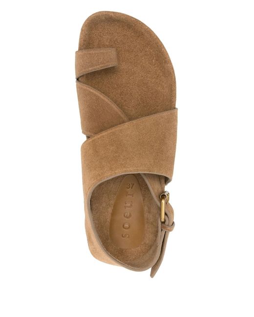 Soeur Brown Domani Sandals