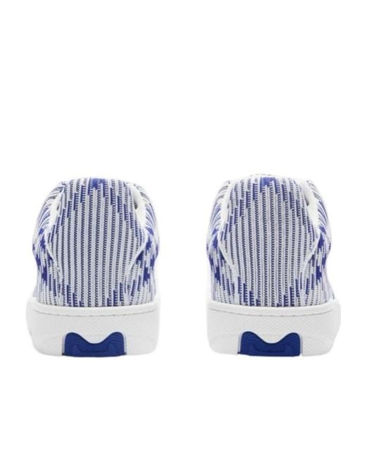 Burberry Blue Box Sneakers for men