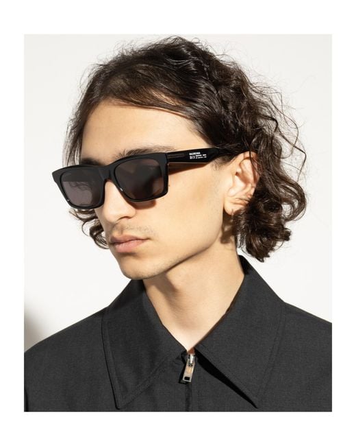 Balenciaga Multicolor Eyewear Rectangle Frame Sunglasses for men