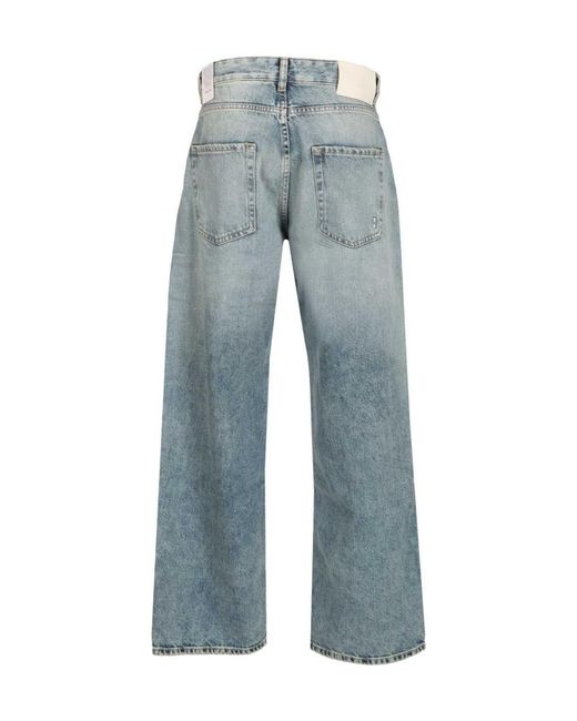 ICON DENIM Blue Will Wide-Leg Jeans for men