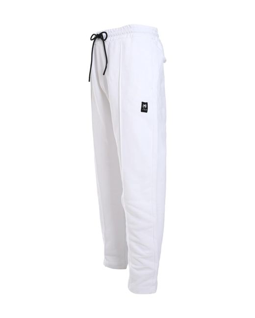 N°21 White Jersey Trousers for men