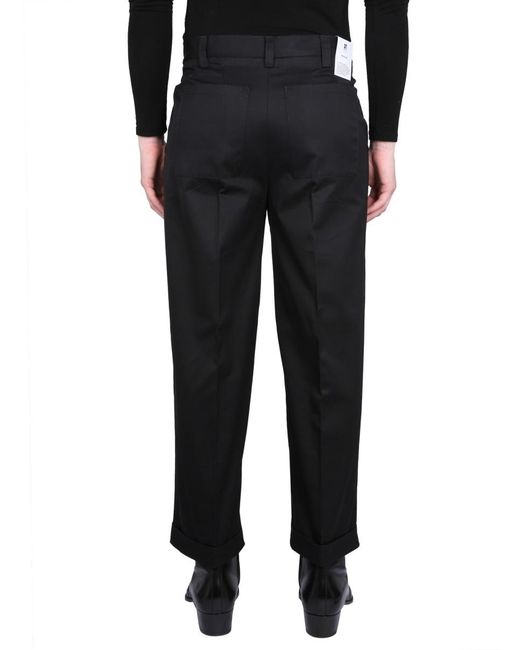 Pt Pantaloni Black Pt Torino Reworked Tailored Pants for men