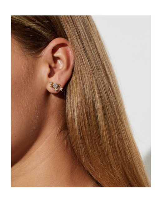 Vivienne Westwood White Kiri Earrings