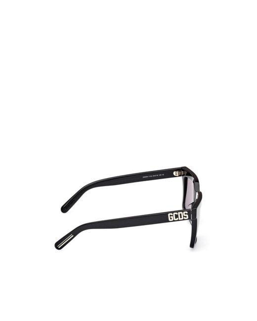 Gcds White Square-Frame Sunglasses for men