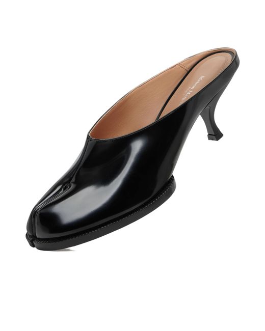 Maison Margiela Black Tabi City Evening Mule
