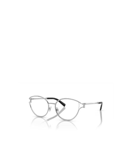 Tiffany & Co White Logo Flat Mirror