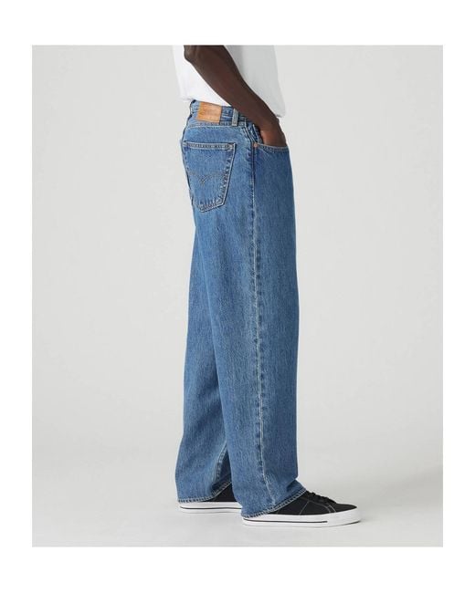 Levi's Blue 578 Relaxed Baggy Jeans for men