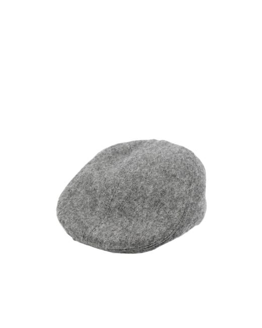 Ruslan Baginskiy Gray Round Hat