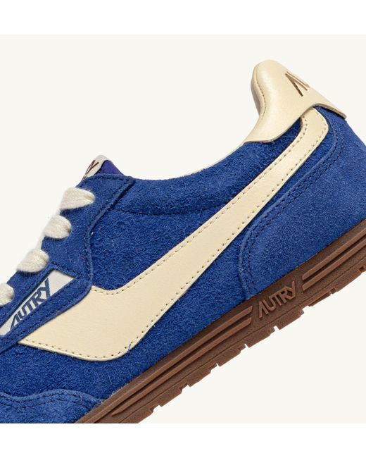 Autry Blue Windspin Low Shoes for men