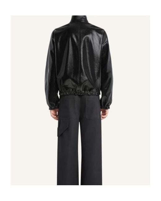 Courreges Black Pockets Zip-Up Jacket for men