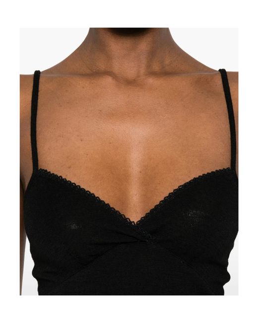 Forte_forte Black Sleeveless Vest