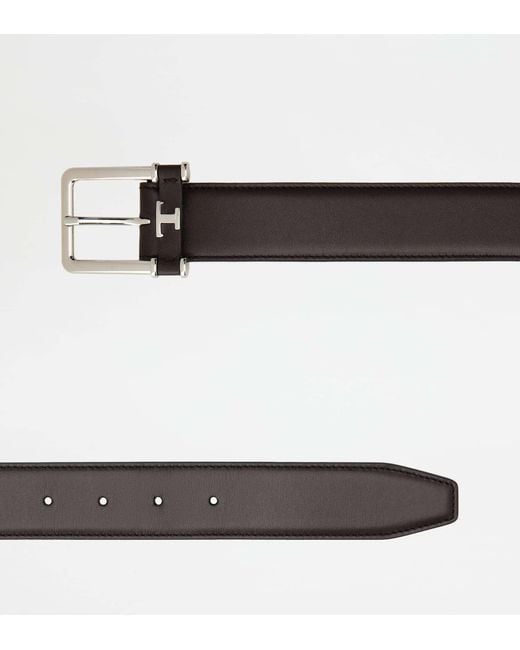 Tod's Multicolor T Timeless Buckle Belt for men