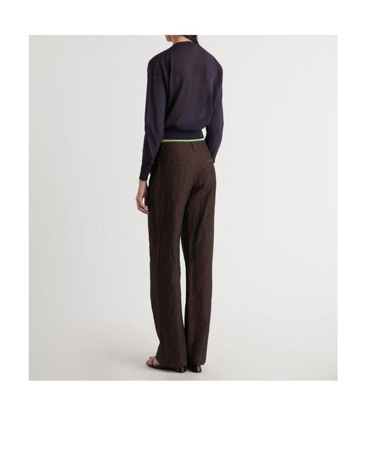 Paloma Wool Blue Paige Sheer Buttoned Cardigan