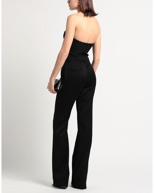 Saint Laurent Black Pockets Bootcut Trousers