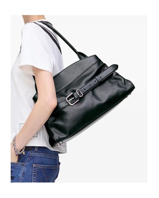 Marc Jacobs Black The Dakota Satchel Tote Bag