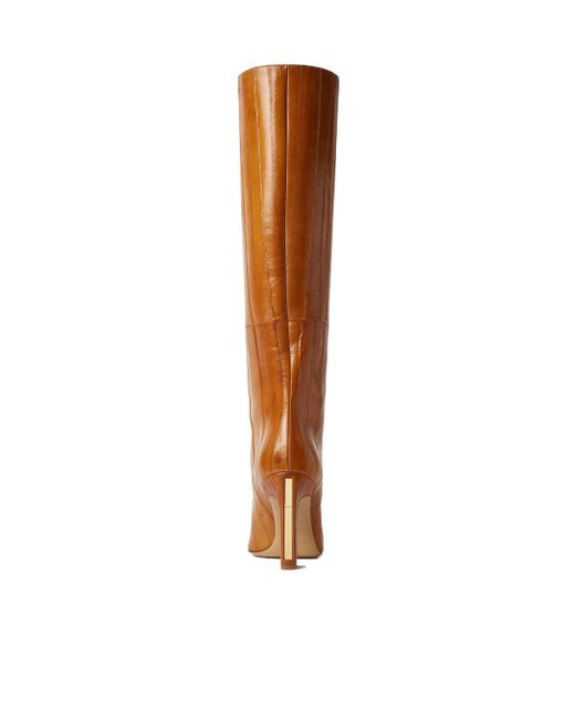 Fendi Brown Hagfish Leather Boots