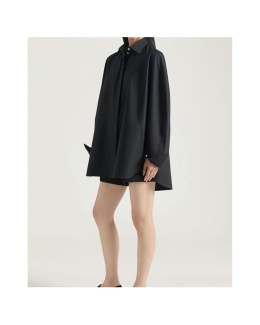 Givenchy Blue Cocoon Shirt