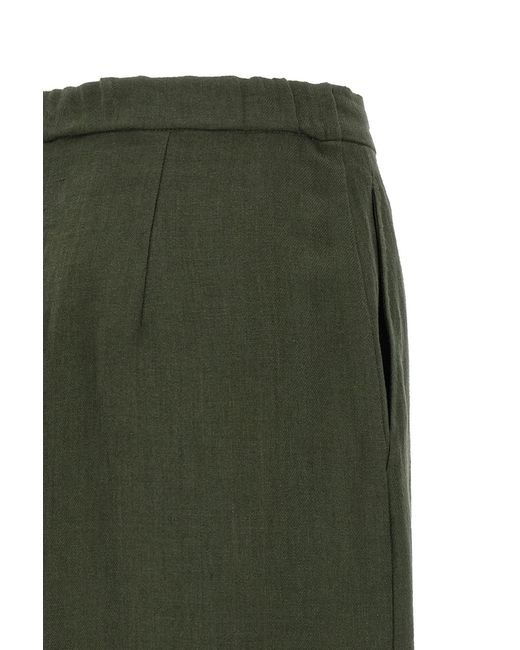 Max Mara Black Studio Pelota Drawstring Trousers