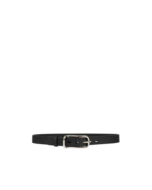 Chloé White Minimalist Belt