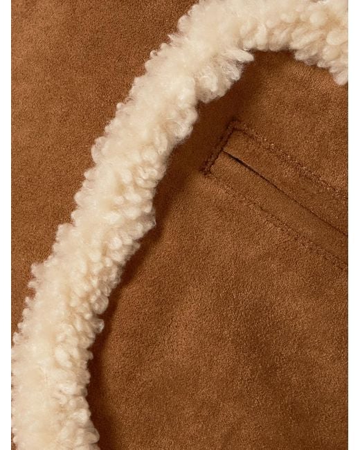 Mother Brown Cropped Fleece Jacket
