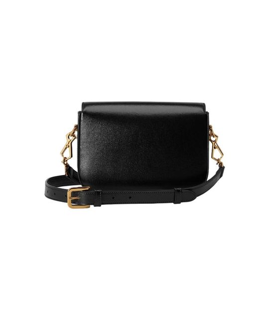 Gucci Black Horsebit 1955 Mini Crossbody Bag