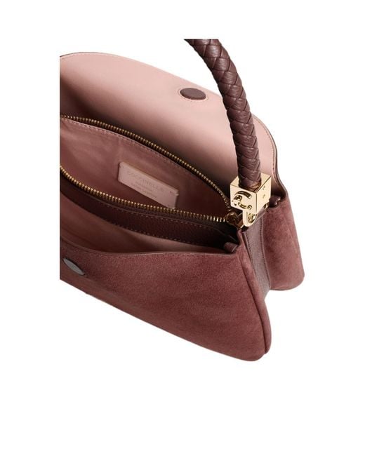 Coccinelle Red Tiggy Small Shoulder Bag