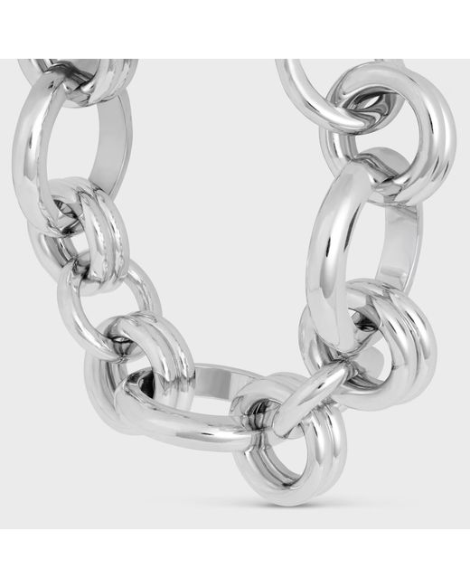 Céline White Charms Heritage Chunky Bracelet for men