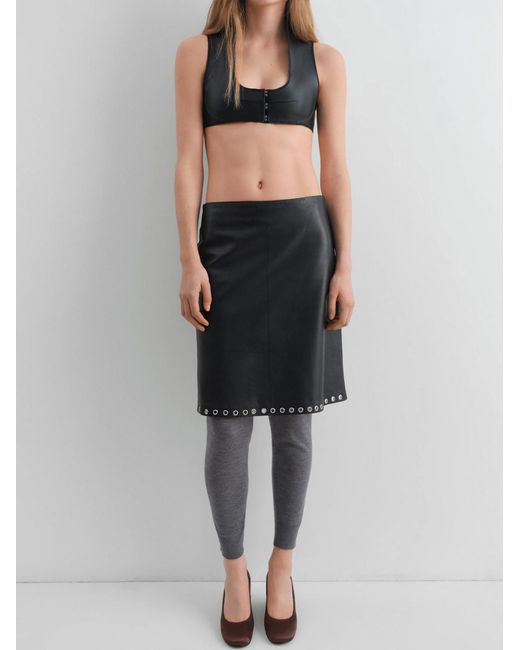 GIMAGUAS Black Jill Cropped Top