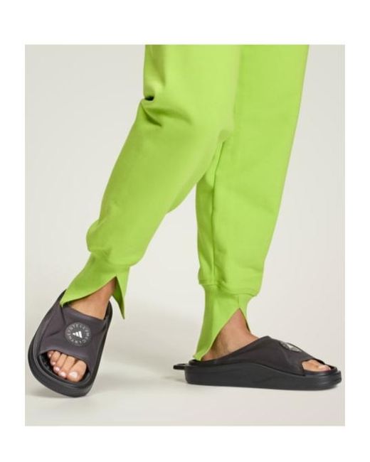 Adidas By Stella McCartney Brown Slip-On Slides