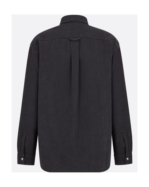 Dior Blue Christian Couture Reversible Shirt for men