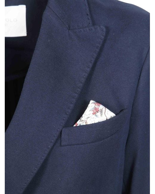 Circolo 1901 Blue Long-Sleeve Blazer