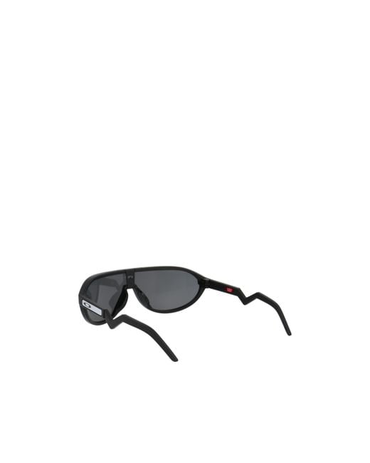 Oakley Gray Cmdn Mask-Frame Sunglasses for men