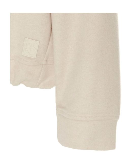 Weekend by Maxmara Natural Logo Hooded Sweater