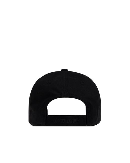 Vetements Black Logo Detailed Baseball Cap for men