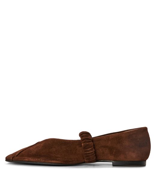 Alohas Brown Lauton Ballet Shoes
