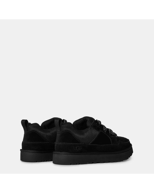 Ugg Black Lace-Up Sneakers for men