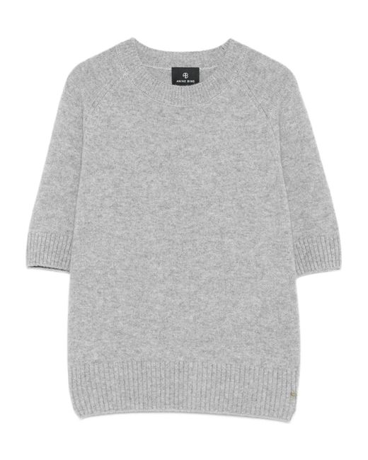 Anine Bing Gray Jackson Jumper
