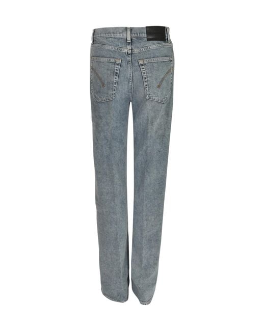 Dondup Gray Tapered Jeans
