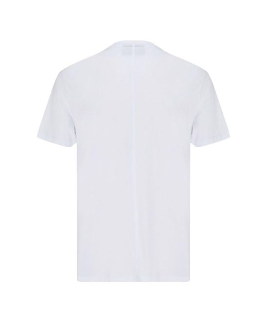 Neil Barrett White Logo T-Shirt for men