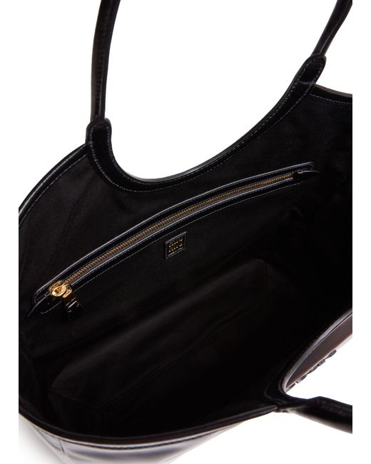 Miu Miu Black Large Ivy Soft Leather Bag