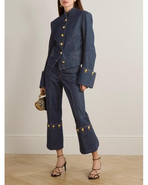 Zimmermann Blue Rebellion Jeans