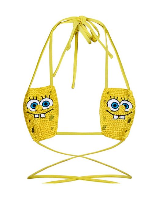 【GCDS】X SPONGEBOB Spongebob Bikini Yellow | GCDS Official Website