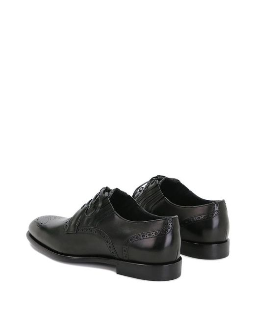 Dolce & Gabbana Black Logo Casual Business Shoes for men