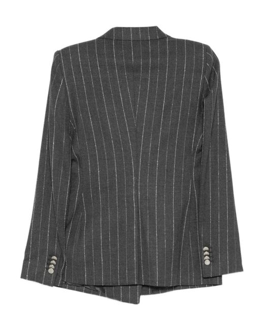 Tagliatore Gray Long-Sleeved Suit Jacket