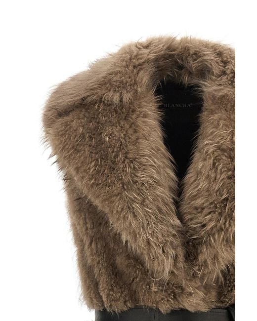 Blancha Brown 'Tipping' Vest