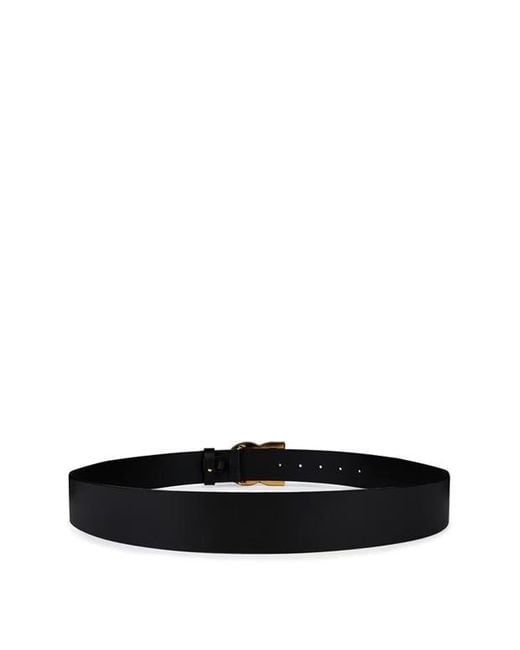 Dolce & Gabbana White Plain Interlock Belt, 35Mm for men